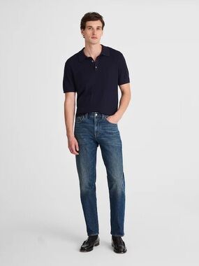 Madewell Relaxed Taper Jeans in Hughes Wash‎ Rigid Size 30 $148 NW214